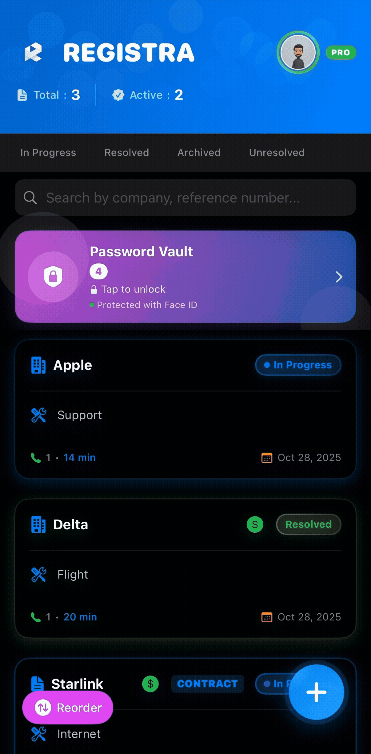 Registra App Demo - See the app in action